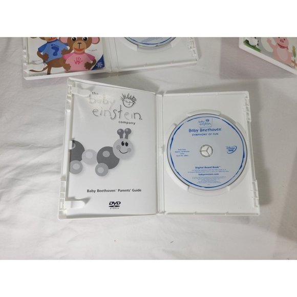 Lot of 5 Baby Einsteins DVD Lot Beethoven, Meet the Orchestra, Galileo, Da Vinci - Picture 6 of 9